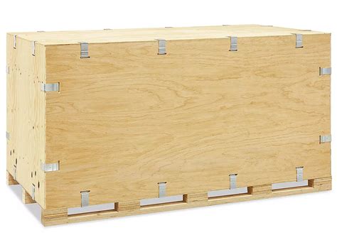 Heavy Duty Wood Crate 96 X 48 X 48 S 18250 Uline
