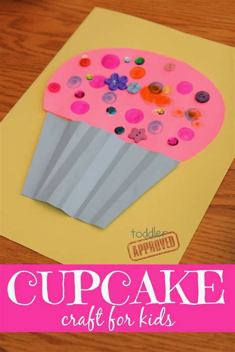 Cupcake Craft For Preschool