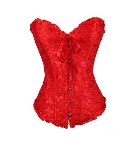 Fashion Sexy Lace Bow Red Green Blue Black Plus Size Corset Bustier Top Corset Bustier Corset