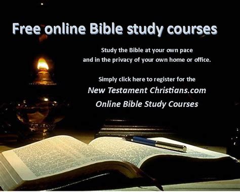 Check spelling or type a new query. Free Online Bible Study Course Ad - 1 | New Testament ...