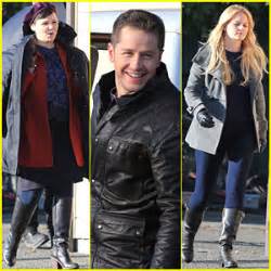 Ginnifer Goodwin Josh Dallas Make Out On Once Upon A Time Set Colin O Donoghue Ginnifer