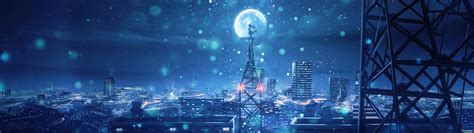 This wallpaper was upload at january 26, 2020 upload by in hd wallpaper. 26+ Stunning Dual Monitor Wallpaper Anime Night Model ...