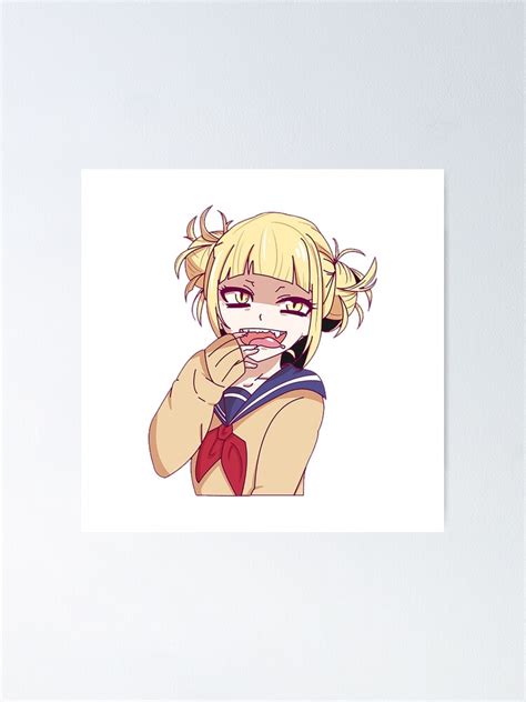 Toga Himiko Poster For Sale By Alibitee Redbubble