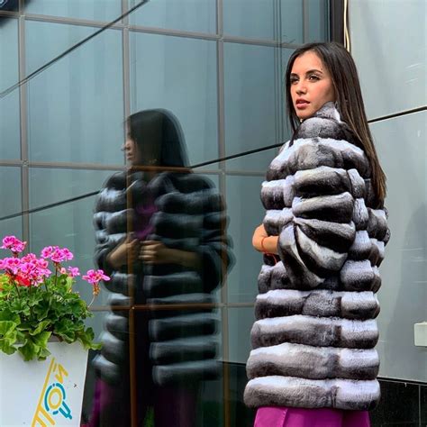Valentina Romée Chinchilla Fur Chinchilla Coat Fur Coat