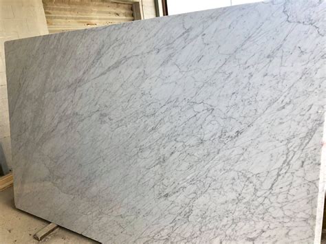 White Carrara Marble Slab