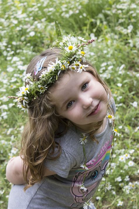 Free Images Nature Grass Person Girl Hair Field Flower Kid