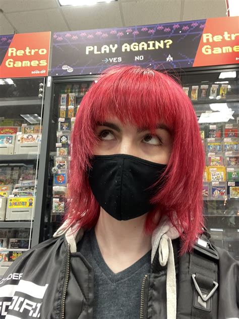 Redhead Gamer Ts Ella Hollywood Tran Selfies