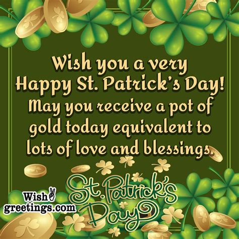 St Patricks Day Wishes Messages Wish Greetings