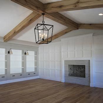 When doing board and batten, it's not always possible to get things exactly spaced apart, especially in corners. Bookcase Design Ideas - Page 10 | Transitional living ...