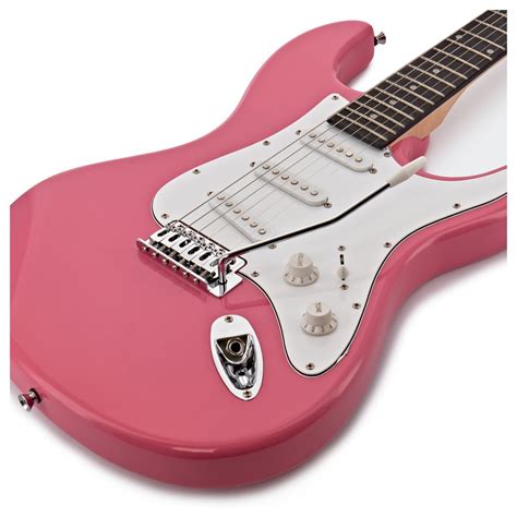 La Electric Guitar By Gear4music Pink At Gear4music