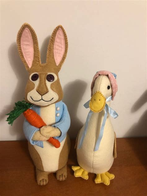 Peter Rabbit Jemima Puddle Duck Created By Laurette Lisa Pay