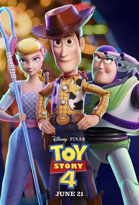 Toy Story 4 Nuevo Spot De Tv Y Póster Final Con Woody Buzz Y Bo Beep