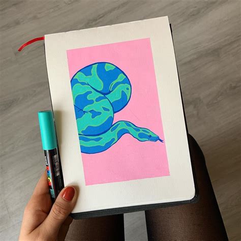 Encaustic painting painting & drawing landscape art landscape paintings drawing sketches art drawings gravure photo etching prints plein air pen and ink drawings. Posca markers on watercolour paper (sketchbook) in 2020 ...
