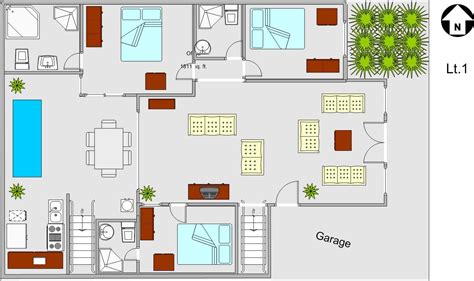 Desain dan model rumah minimalis terbaru. Gambar Desain Rumah Sederhana 4 Kamar Tidur - Informasi ...