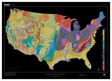 Earthguide Maps Geologic Map Us