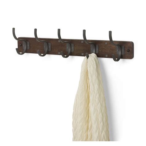 Spectrum Diversified Richmond 5 Hook Wall Mounted Coat Rack And Reviews