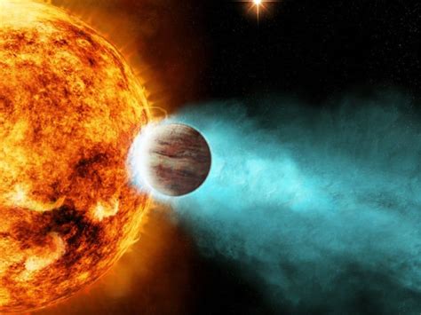 Astronomers Observe Helium Tail On Hot Jupiter With Evaporating Atmosphere Science News