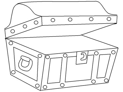 Pirate Chest Drawing At Explore Collection Of