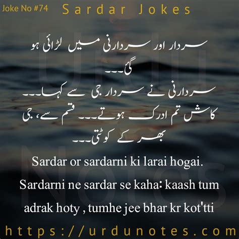 In fact there are types of satire that are not meant to be funny at all. Sardar Jokes In Urdu #9 in 2020 | Jokes images, English ...
