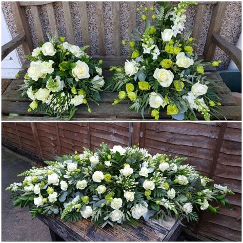 If you are looking at sending a message of condolence you can browse our range of sympathy flowers. Transformation of coffin spray to posy | Flower ...