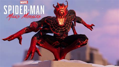 Spider Man Miles Morales Pc Absolute Carnage Symbiote Suit Mod Free