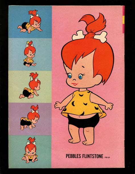Pebbles Flintstone 1 Fn 1963 Hanna Barbera Early Flintstones Fred