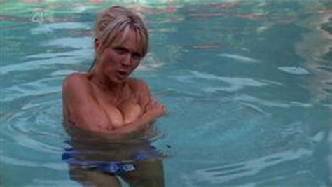 Barbara Alyn Woods One Tree Hill Topless In Pool Hd P