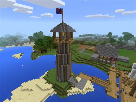 Minecraft Medieval Lighthouse