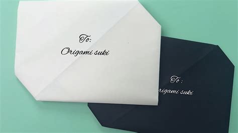 Für diesese briefkuvert benötigt man lediglich ein blatt din a4 papier. Origami Brief : Briefumschlag falten din A4 - DIY - YouTube