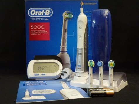 Oral B Braun Triumph 5000 Electric Toothbrush New Model Ebay