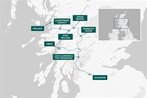 Highland Cross Route Map