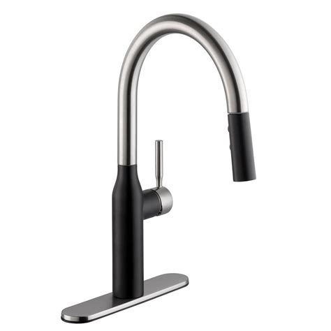 10 best moen kitchen faucets of march 2021. Black - Pull Down Faucets - Kitchen Faucets - The Home Depot