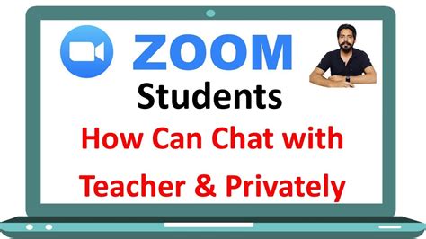 How To Chat On Zoom Meeting App From Laptop Pc Desktop Youtube