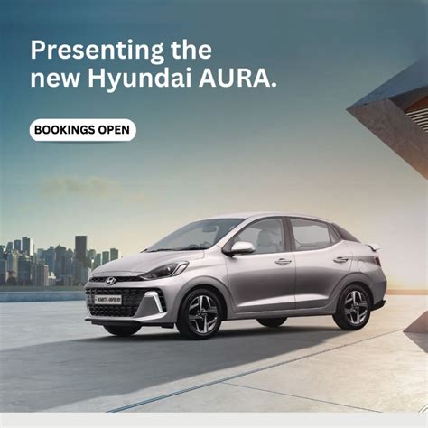 Hyundai Has Revealed The Facelifted Aura And Has Commenced Bookings For