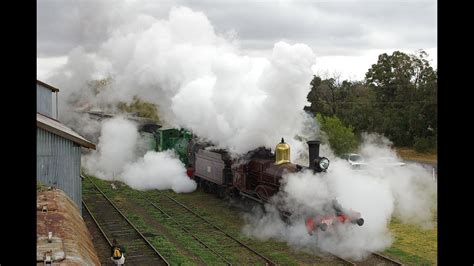 Australian Steam Locomotives 1709 2705 3112 And 3526 Thirlmere