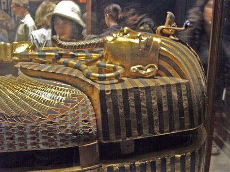 Tutankhamun Treasures Inside Egyptian Museum Cairo Egypt Tutankhamun