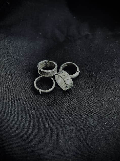 Silver Rings Cloverleif Limited Handmade Unique Jewellery