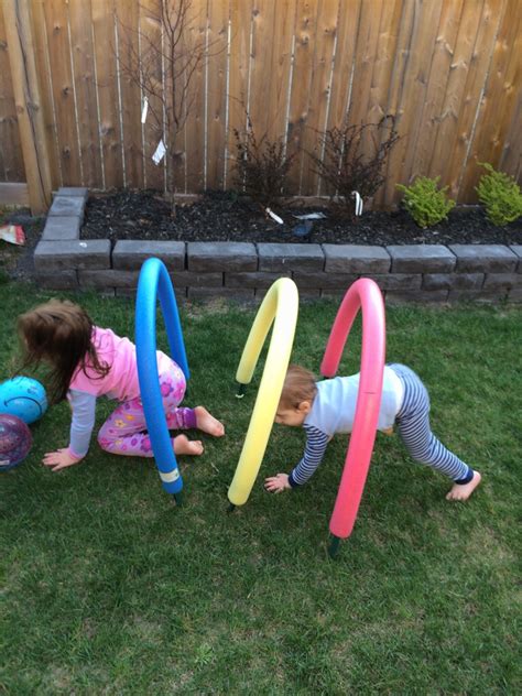 Make Your Own Obstacle Course Entertain Kids On A Dime