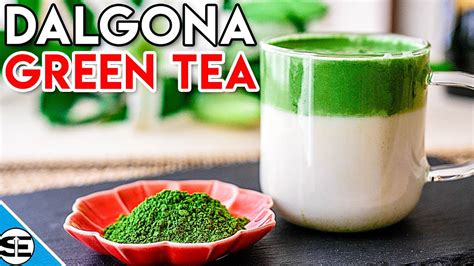 Dalgona Green Tea No Egg And So Easy Youtube