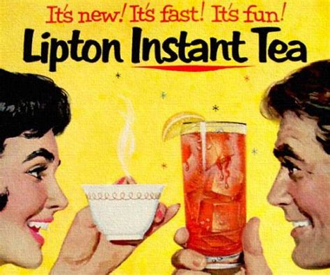 Charlie Byng Saved To Eyecatching Vintage Adverts Lipton Instant Tea