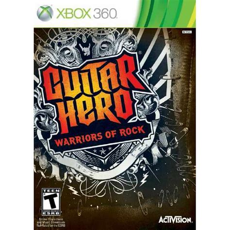 แผ่น Xbox 360 Guitar Hero Warriors Of Rock ใช้กับเครื่องที่แปลงระบบ Jtag Rgh Shopee Thailand