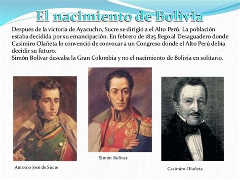 Historia De Bolivia Desde Su Fundacion Hasta La Guerra Del Pacifico