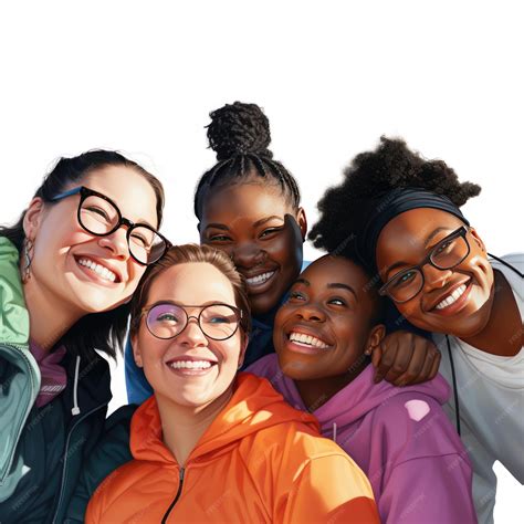 Premium AI Image | Diversity in Digital Avatars Empowering Female