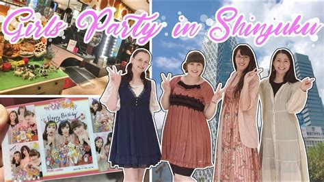 Girls Party In Shinjuku Eng Sub Youtube