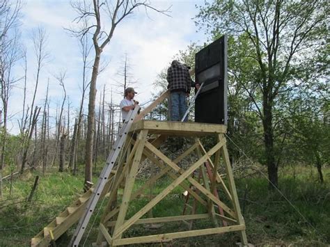 Tower Deer Stand Project Rons Outdoor Blog