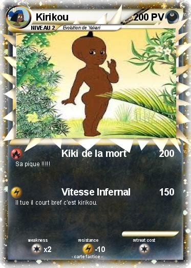 Pokémon Kirikou 13 13 - Kiki de la mort - Ma carte Pokémon