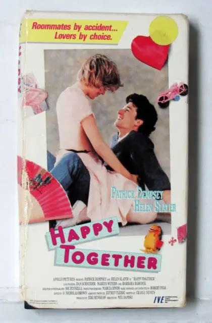 Happy Together Vhs 1989 Patrick Dempsey Helen Slater Ive Video Tape