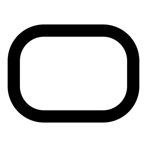 Rounded Rectangle Png Rounded Rectangle Icon Free Download At