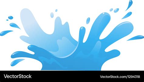 Water Splash Vector Illustration