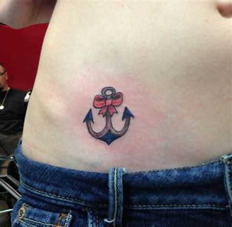 Anchor Bow Tattoos